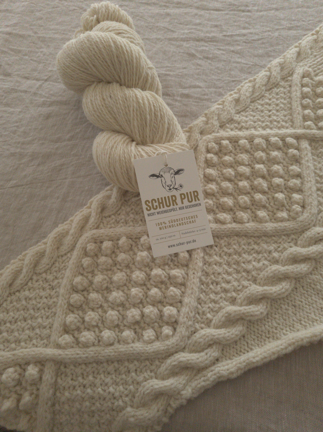 Welche Strickprojekte mit SCHUR PUR?