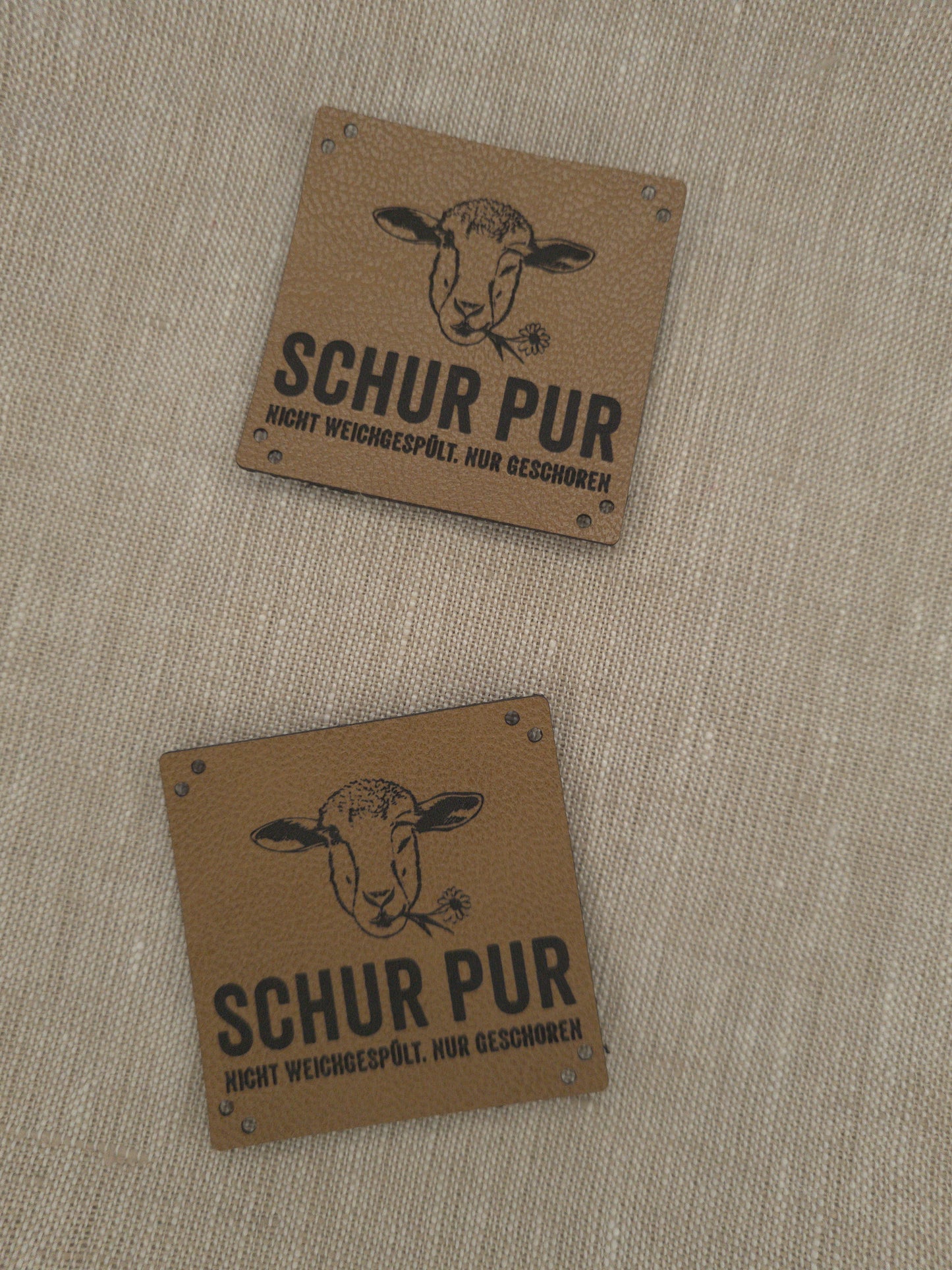 Label mit SCHUR PUR Logo